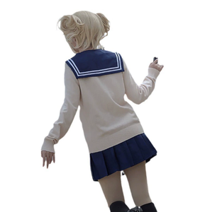 Ecowalson <span class=keywords><strong>My</strong></span> <span class=keywords><strong>Hero</strong></span> <span class=keywords><strong>Academia</strong></span> Cosplay disfraz de Halloween Anime <span class=keywords><strong>Boku</strong></span> No <span class=keywords><strong>Hero</strong></span> <span class=keywords><strong>Academia</strong></span> Himiko Toga JK uniforme suéter abrigo peluca disfraz - Product Image 3