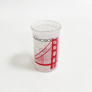 Vodka de 25ml, recuerdo turístico, vaso de chupito, regalos de promoción, base pesada, sublimación, vasos de chupito helados para Dublín - Product Image 2