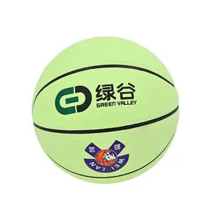 Ballon de basket au design unique Or Noir Durable PU Taille officielle 7