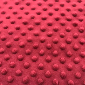 Mềm Breathable 100% <span class=keywords><strong>Polyester</strong></span> Embossed Dot Bubble Velvet Vải Đối Với Trang Chủ Dệt May - Product Image 5