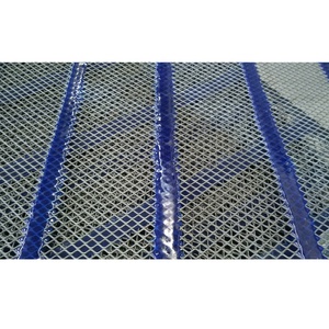 Maille de filtre auto-nettoyante à crochet ondulé en poly pour installation d'asphalte - Product Image 5