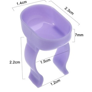 Bol mélangeur à anneau <span class=keywords><strong>dentaire</strong></span> manuel en plastique Source d'alimentation pour l'école de médecine Dispositif expérimental Équipements et accessoires de thérapie orale - Product Image 2
