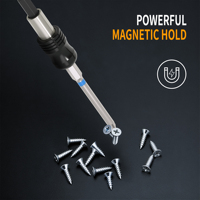 71Pc H6.35 Screwdriver Set Comprehensive Range of Bits for Various DIY and Industrial Applications H6.35-60L Quick Release Lever