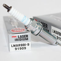 Usine directe pour NGK véritable marque bougies d'allumage LMAR8BI-9 91909 double cylindre compétition moto Auto Plug