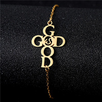 Pulsera de Cadena con Bajo MOQ, Personalizada, Delicada, Moderna, de Acero Inoxidable, Elegante, Creativa y a la Moda