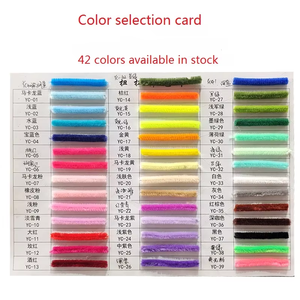 Alambre borroso de 42 colores, venta al por mayor, tallo de chenilla, Popular, manualidades, Color de pipa de juguete, flores hechas a mano, suministros artesanales coloridos - Product Image 2
