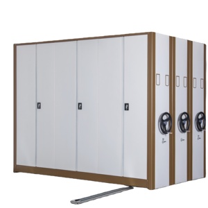 Bizoe thép công nghiệp di động máy nén thư viện lưu trữ di động Tủ hồ sơ có thể gập lại hội thảo kho trường siêu thị - Product Image 1