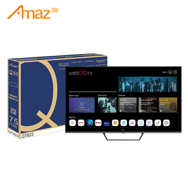 OEM 65'' Smart TV T2S2 VIDDA 4K 60Hz Intelligent Network Frameless Ultra Clear Picture Quality TV