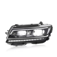Faros Delanteros LED para Volkswagen Tiguan, Luces Altas y Bajas, Accesorios Plug and Play, 12V, Color Azul