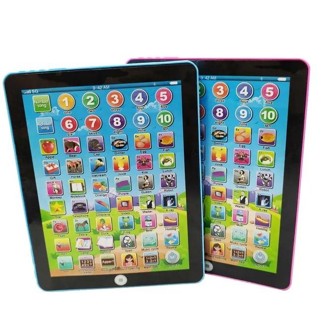 Children Early Education Touch Computer English Tablet Laptop Tablet Learning Toys ABC Teaching Pad Mini Learning Machine