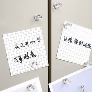 Imanes Rectangulares Transparentes para Refrigerador, Pegatinas Magnéticas Removibles, Decoraciones para Fotos, Paquete de 10, 20 o 30 Unidades, Regalo Personal - Product Image 5