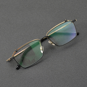 Monture optique en titane pur S-401T <span class=keywords><strong>Lunettes</strong></span> de bonne qualité pour hommes et femmes Montures de <span class=keywords><strong>lunettes</strong></span> Titan - Product Image 2