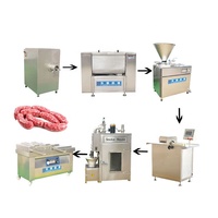Machine à fabriquer des saucisses, usine de fabrication automatique, machine à fabriquer des hot-dogs, machine à fabriquer des saucisses russes entièrement automatisée