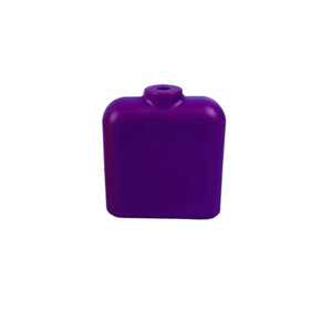 เครื่องดนตรีเคาะจังหวะสำหรับเด็กแบบออร์ฟ ขายส่ง คาวเบลล์พลาสติก สีเหลือง สีม่วง บล็อกจังหวะเพื่อการศึกษา คลัปเปอร์สี่เหลี่ยมสำหรับเด็ก - Product Image 5