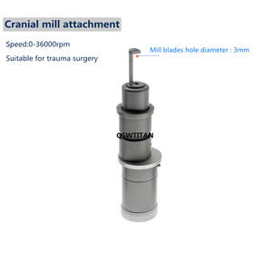 Sistema de Taladro y Fresadora para Craneotomía, Neurocirugía Craneal, Cirugía Veterinaria, Taladro Eléctrico para Huesos, Herramientas Eléctricas, Instrumentos Ortopédicos - Product Image 4