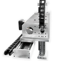 Module manipulateur biaxial XZ avec entraînement à crémaillère et table coulissante à guidage linéaire