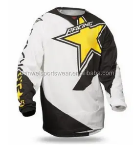 Baju Jersey Balap Anak Muda, Pakaian Motocross Balap Lengan Panjang 6XL