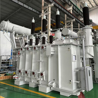 Transformateur de puissance immergé dans l'huile SZ-50000/110 50MVA 110kV Entrée 50Hz Triphasé Sortie 10.5KV Refroidissement ONAN