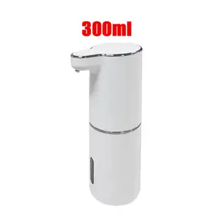 300ml Soap Dispensers Standing Automatic Hand Sanitizer Dispenser Electric Foam Liquid Soap Dispenser with Sensor