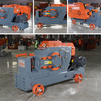 Nouvelle machine de découpe automatique de barres d'armature industrielle robuste GQ45 pour chantier de construction, moteur en cuivre pur 380V 3kW, machine de découpe de barres d'acier