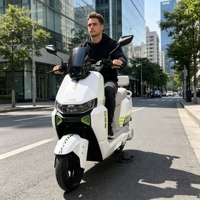 Scooter électrique à 2 roues pour adultes, de haute qualité, best-seller, moteur PM 1200W haute vitesse, équipé de pneus de 10 pouces