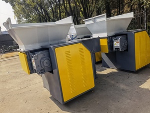 Chất thải Jumbo dệt túi đơn trục Shredder máy xay công nghiệp rơm phế liệu nhựa phim pallet một lần PP PVC Pet băm nhỏ Máy - Product Image 3