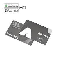 Atuvos Offre Spéciale FindMy MFI Licensed GPS Tracker Smart Tag White Whistle Locator for Kids Original Wallet Tracking