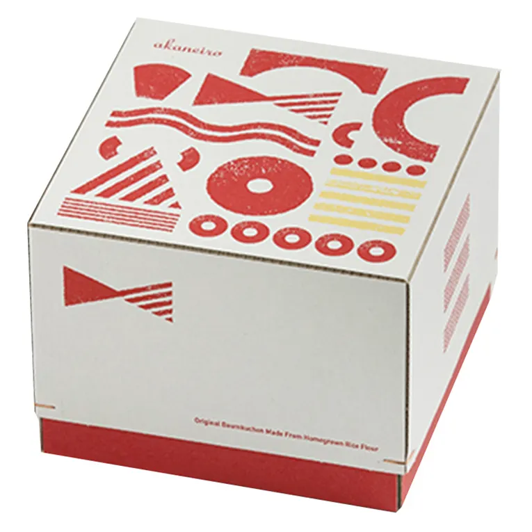 Diskon Besar Kotak Hadiah Jepang Kotak Penyimpanan Kue Kemasan Kertas Camilan
