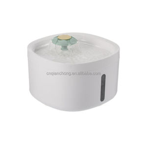 87 औंस/2.6l बड़ा शांत स्मार्ट स्वचालित पालतू जल फव्वारा वायरलेस रिचार्जेबल बैटरी संचालित वायरलेस बिल्ली पानी का फव्वारा - Product Image 2