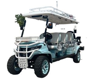 Chariot de golf tout-terrain électrique de nouvelle conception 6 + 2 sièges 72V Ez Chariot de golf touristique - Product Image 3