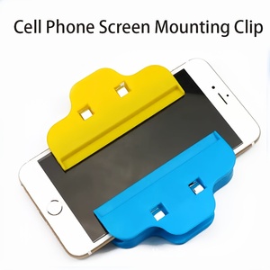 Clip de <span class=keywords><strong>fixation</strong></span> en plastique pour réparation de téléphones portables et tablettes, pour l'ouverture et le collage des écrans déformés et des bords. - Product Image 2
