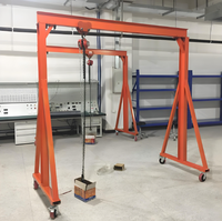 Le meilleur prix pour grue à portique à cadre en A de 5 tonnes, 8, 10, 15, 18 tonnes, mini grue électrique mobile, portiques