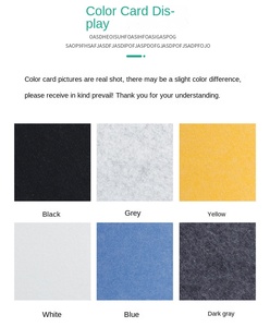 Hiện đại hình lục giác sợi polyester Acoustic tấm New âm thanh hấp thụ dán tường cho <span class=keywords><strong>studio</strong></span> trang trí nội thất nhiệt - Product Image 6