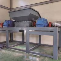 Déchiqueteur de métaux industriel, broyeur d'aluminium, déchiqueteur de ferraille d'acier, broyeur de radiateurs, ligne de broyage de cuivre de moteur