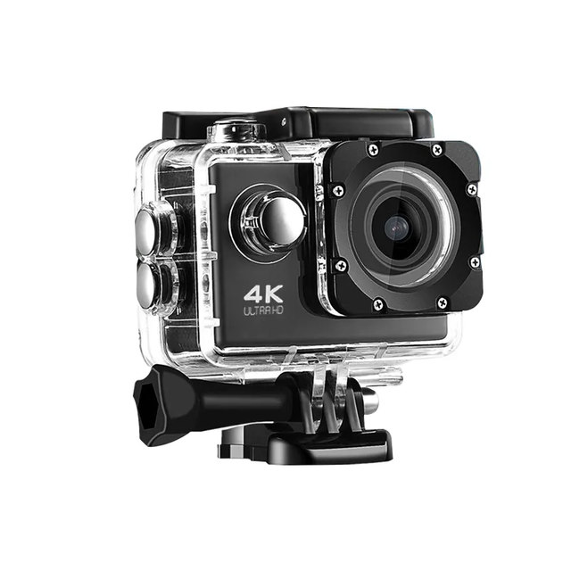 Outdoor Riding Action Camera 4K 1080P 170 Degree Wide Angle Sports Camera Support WIFI Waterproof