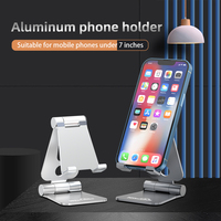 Support de téléphone portable pliable, support de tablette de bureau entièrement réglable, compatible avec iPad Pro/Air/Mini iPhone Pro/Max/Plus