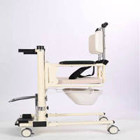 HICOMED prix d'usine chaise de transfert hydraulique multifonctionnelle pour désactiver la chaise de bain chaise de toilette domestique