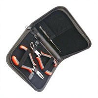 Kit professionnel ASAP de 3 pinces à extensions capillaires en acier inoxydable de qualité chirurgicale, aiguilles à crochet pour extensions de cheveux