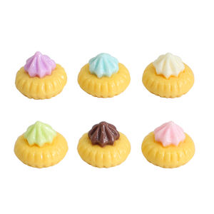 Mini Cabujones de Resina con Forma de Galletas de Crema para Manualidades, Decoración con Pegamento de Crema - Product Image 6