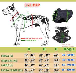 Free sample long-lasting tactical vest for dogs, heavy-duty outdoor <b>pet</b> training chest dog <b>harness</b>, and dog cooling coat - Product Image 6