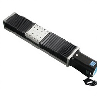 Module de guidage linéaire à vis à billes anti-poussière de 120 mm de largeur avec soufflet accordéon pour machines-outils CNC