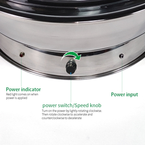 Electric Trimming Machine 16/19/24inch Hydroponics Bowl Leaf <strong>Trimmer</strong> Flower Aut Leaf <strong>Bud</strong> <strong>Trimmer</strong> - Product Image 5