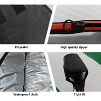 Housse de mât 60-90 cm en PVC renforcé pour planche de surf Efoil, sac pour aile de foil, hydrofoil océanique