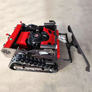 Hoogwaardige snoerloze zelfrijdende industriële benzine grasmaaier met afstandsbediening, duwspatel, 500 mm breedte - Product Image 6