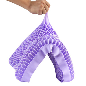 Almohada de Soporte Cervical de Gel Ondulado de Alta Gama, Sin Presión, de Pectina TPE, Lavable, Personalizable para Niños, Artículo de Regalo - Product Image 3