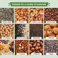 Chaîne de production de machines de torréfaction et de séchage pour noix, pistaches, arachides, noyaux de palme, amandes et graines de soja