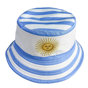 Gorra de Pescador Personalizada con la Bandera de la Selección Nacional de Fútbol, <span class=keywords><strong>Baloncesto</strong></span>, Copa <span class=keywords><strong>Argentina</strong></span>, Club Deportivo, para Aficionados - Product Image 5