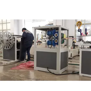 PVC bahçe hortumu yapma makinesi/PVC iplik fiber takviyeli boru ekstrüzyon makinesi makineleri