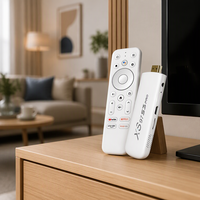Mini clé TV compacte XS97 S3 PRO RK3518 4K UHD HDMI Plug and Play Android TV Stick pour affichage de réunions d'affaires