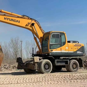 Excavadora de Ruedas Hyundai R210W-9 en Oferta, Alta Eficiencia, Bajo Consumo de Combustible - Product Image 1